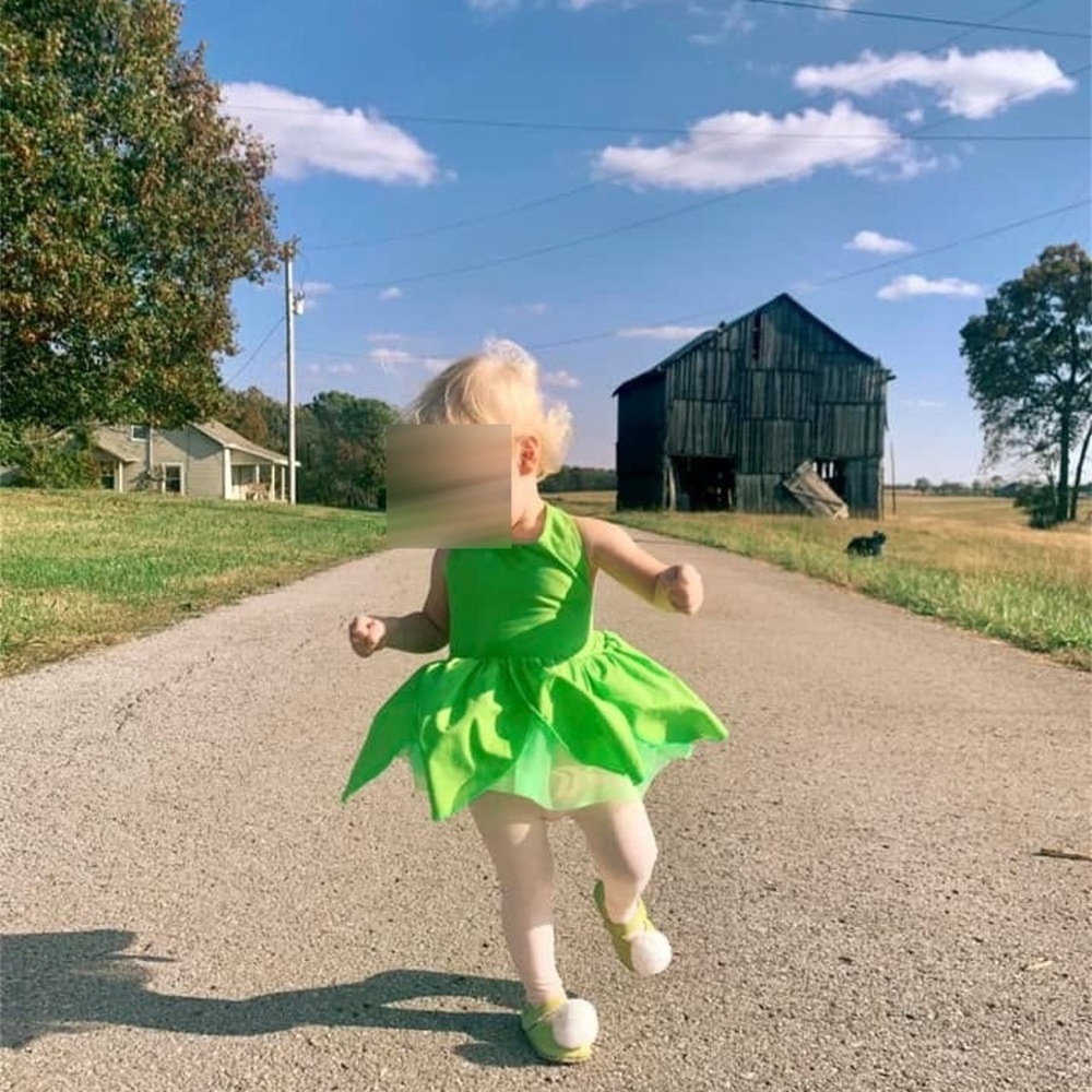 Tinkerbell Halloween Shoes Size 5